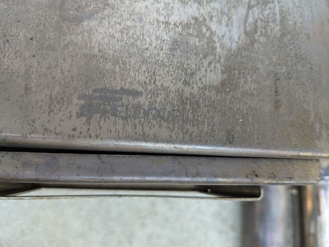 FIELDOOR　薪ストーブ　延長煙突2本付き　ステンレス製