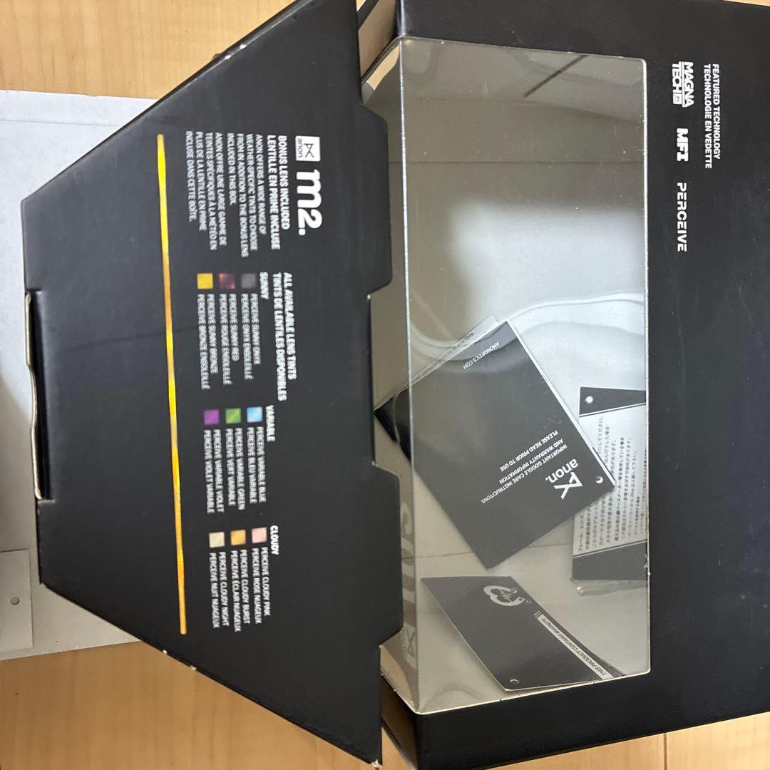 anon M2 ASIAN FITゴーグル ネイビー 迷彩柄