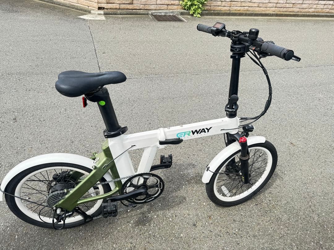 GRWAY 電動アシスト自転車 折りたたみ