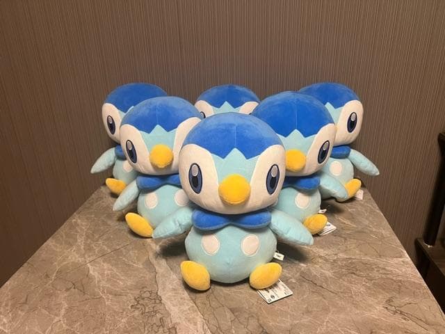 【 新品 】ポッチャマ　ポケモンめちゃもふぐっとぬいぐるみ　6点まとめて売り