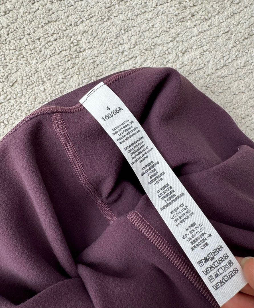 ❇️Lululemonルルレモン正規24秋冬新裏起毛暖かいヨガレギンス