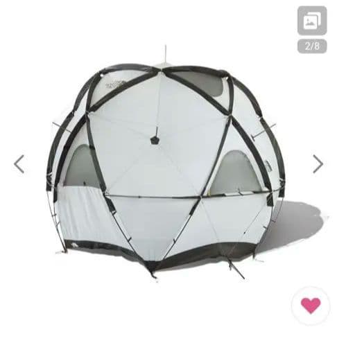 【新品・未使用】THE NORTH FACE Geodome 4フットプリント付