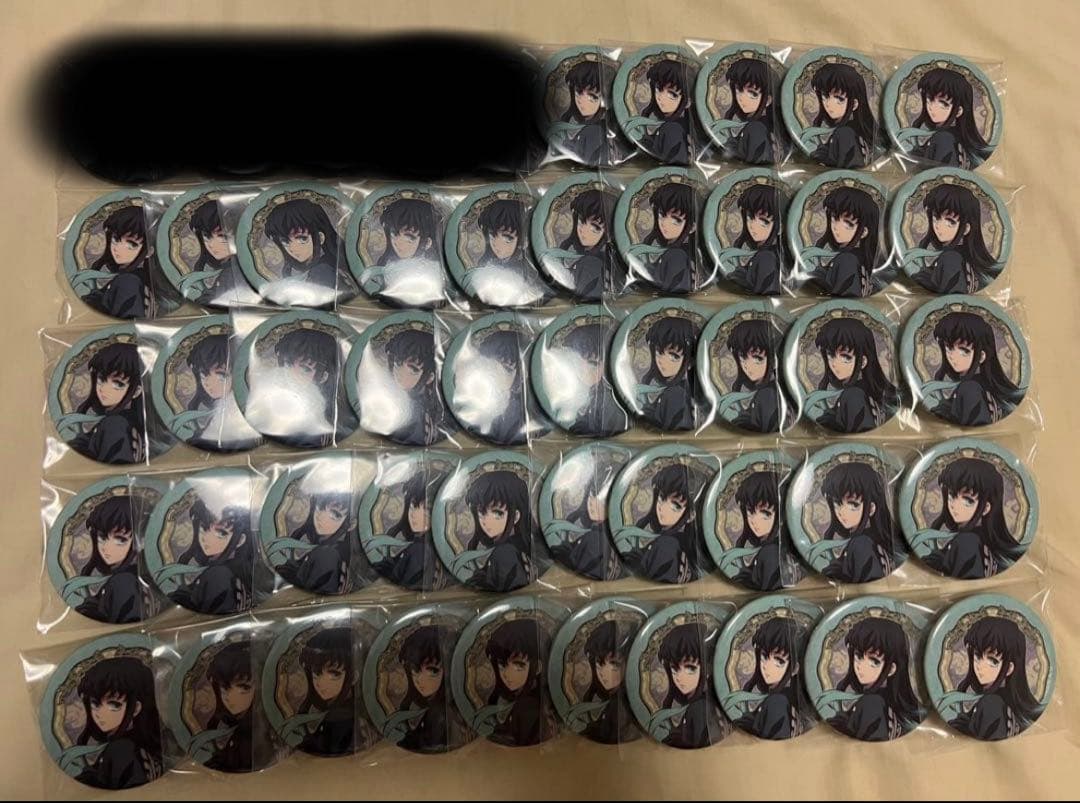 時透無一郎　ワールドツアー缶バッジ　45点