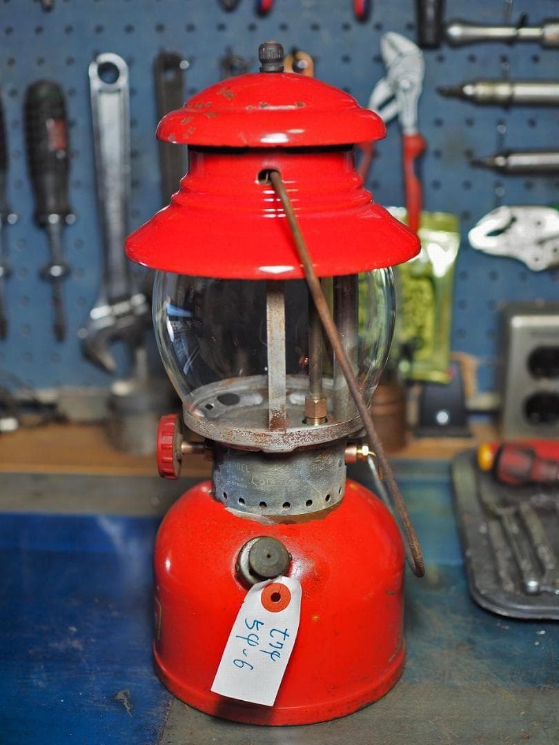 陶器バーナー仕様　1954年6月 コールマン 200A ランタン　t74