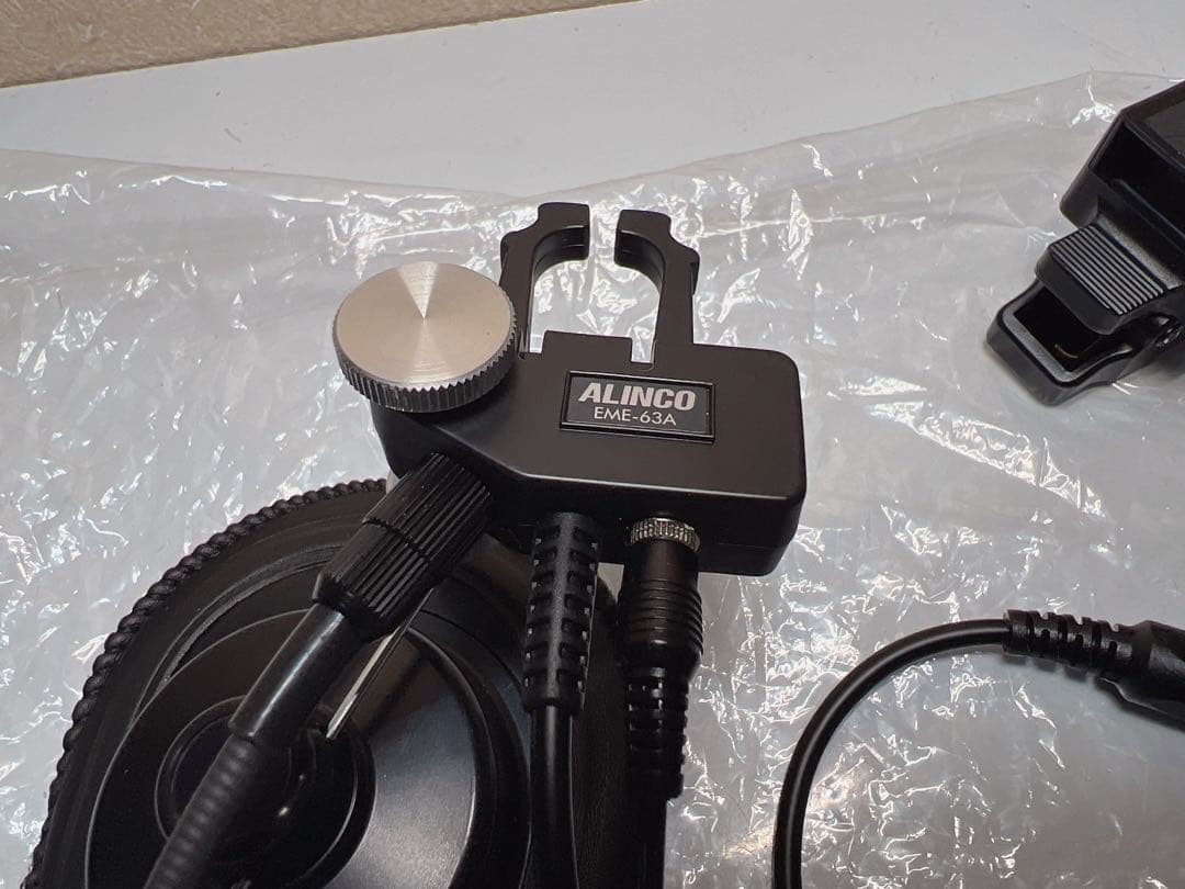 ALINCO ヘルメット用ヘッドセットEME-63A