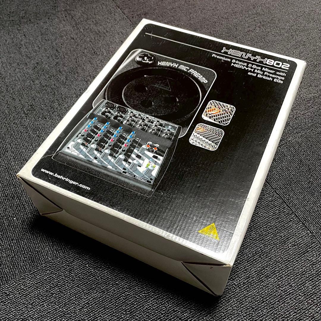 BEHRINGER XENYX802 アナログミキサー