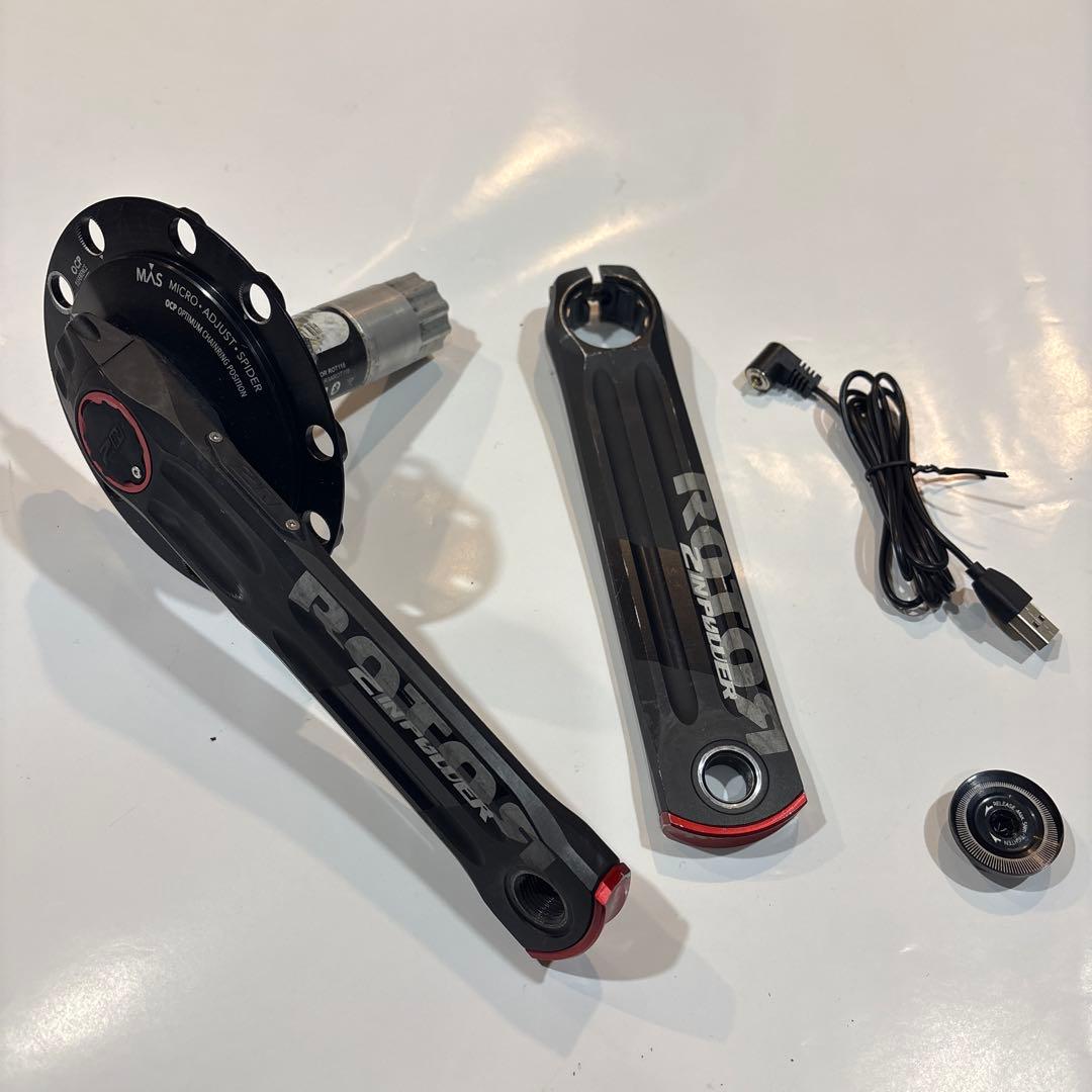 ROTOR 2INPOWER パワーメーター クランクセット 170mm 中古品