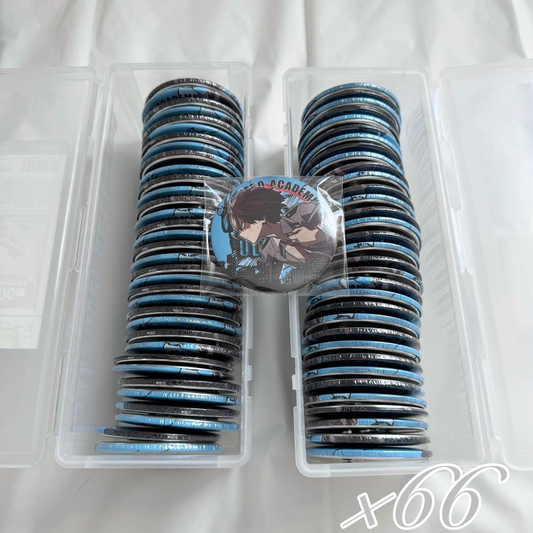 ヒロアカ 轟焦凍 コレクション缶バッジ 2弾 66点