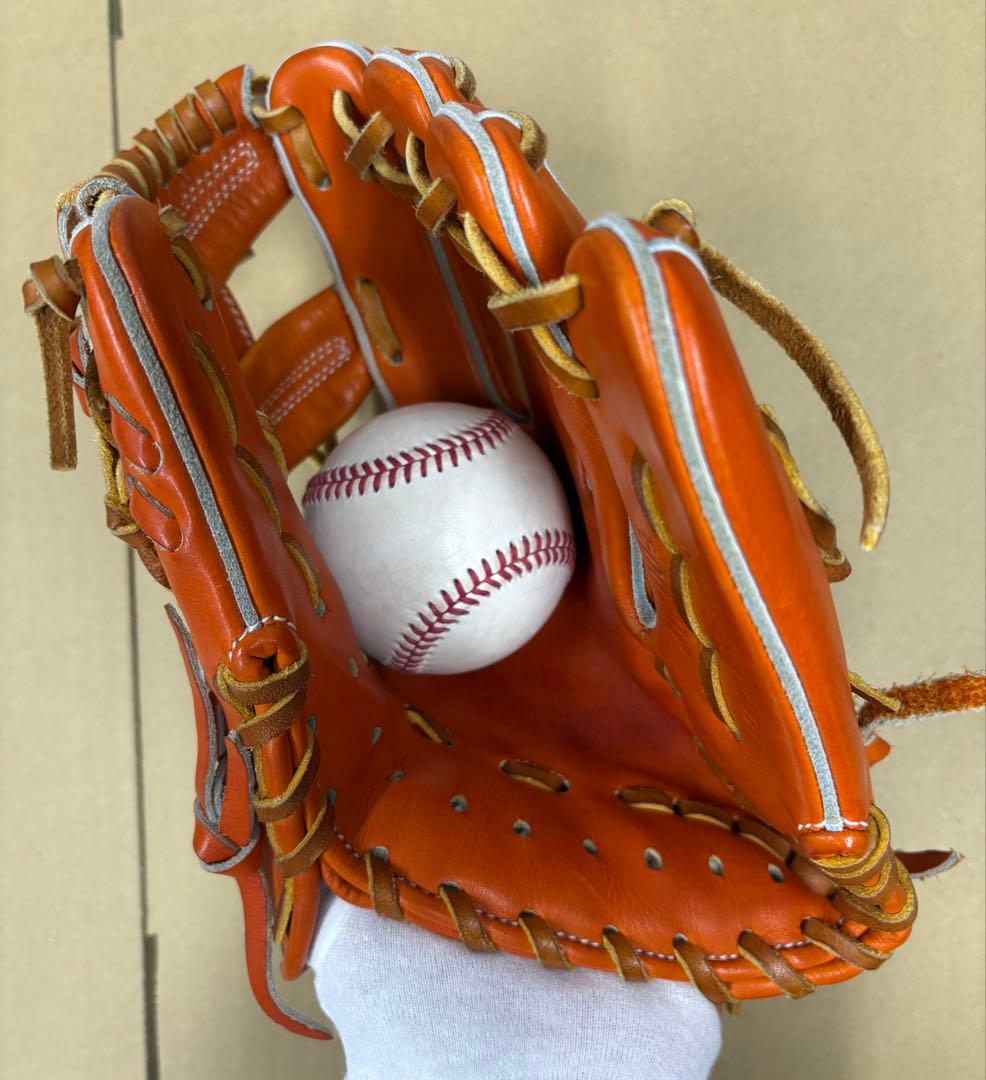 和牛JB硬式内野手用グラブ（JB-004）オーダーウェブ付き