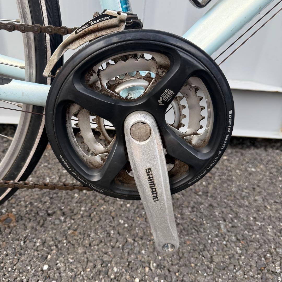 ブリヂストン製クロスバイク 身長164-182cm 21段変速 定価6万円