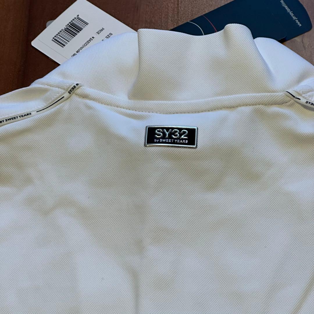 長袖　モックネック　ハーフジップ　メンズ　ゴルフウェア　カットソー　新品　L