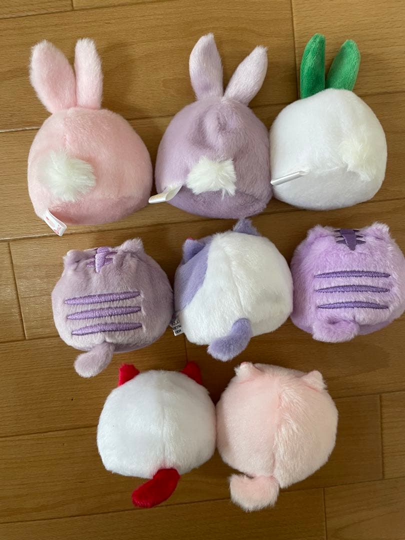 ねこだんご　うさだんご　8点セット　バラ売り不可　美品