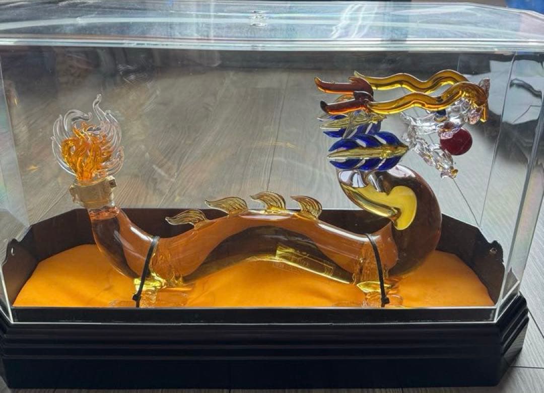 ((入手困難))ブランデー龍ボトル(ドラゴン)干支ボトル７５０ml