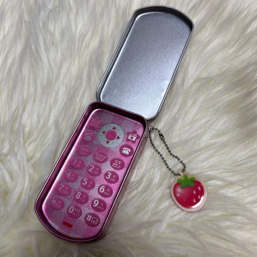 【激レア】ケイタイ型　メモ　イチゴ　廃盤