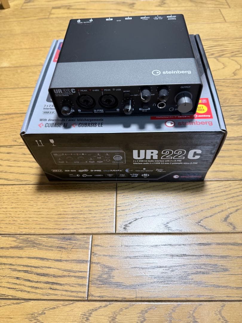 Steinberg UR22C USBオーディオインターフェース