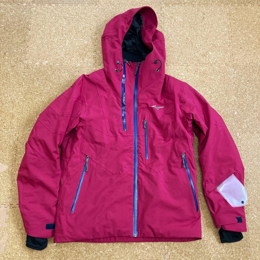 【美品】ミズノ mizuno スキーウェア スキー ジャケットSメンズ 紫