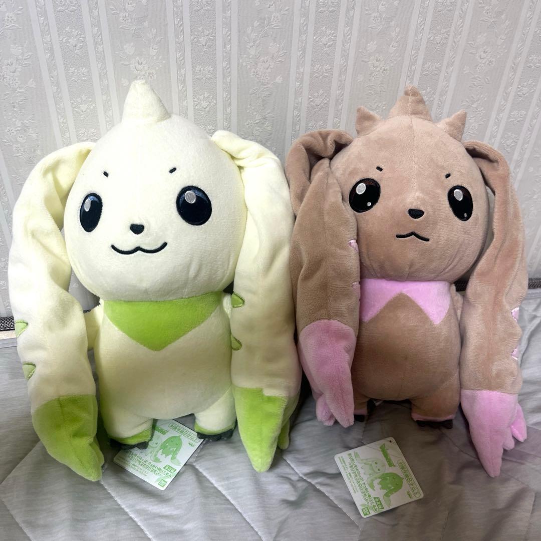 デジモンテイマーズ　テリアモン　ロップモン　でっかい　ぬいぐるみ