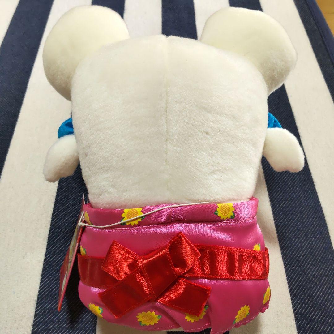 とっとこハム太郎　リボンちゃん　夏祭りぬいぐるみ　レトロ　タグ付き