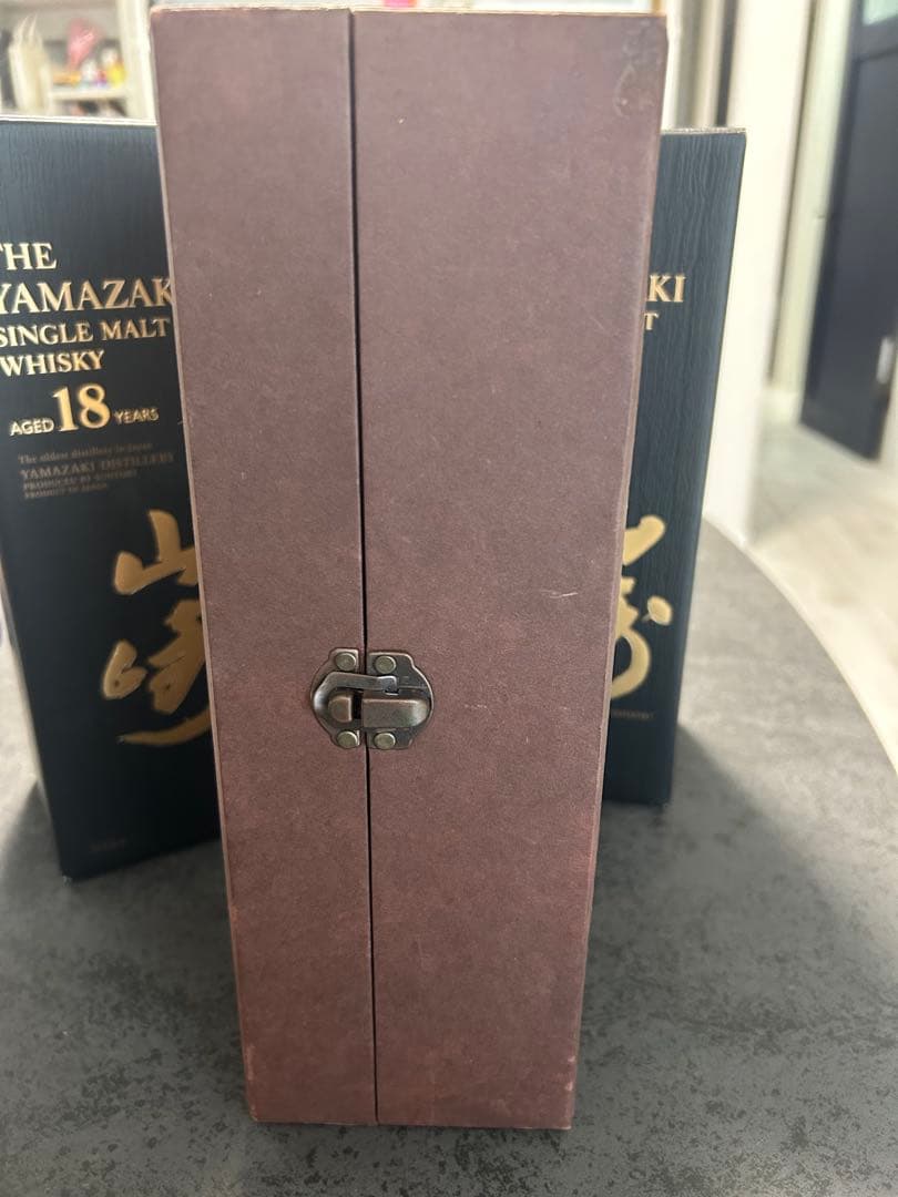 山崎25年　空き箱