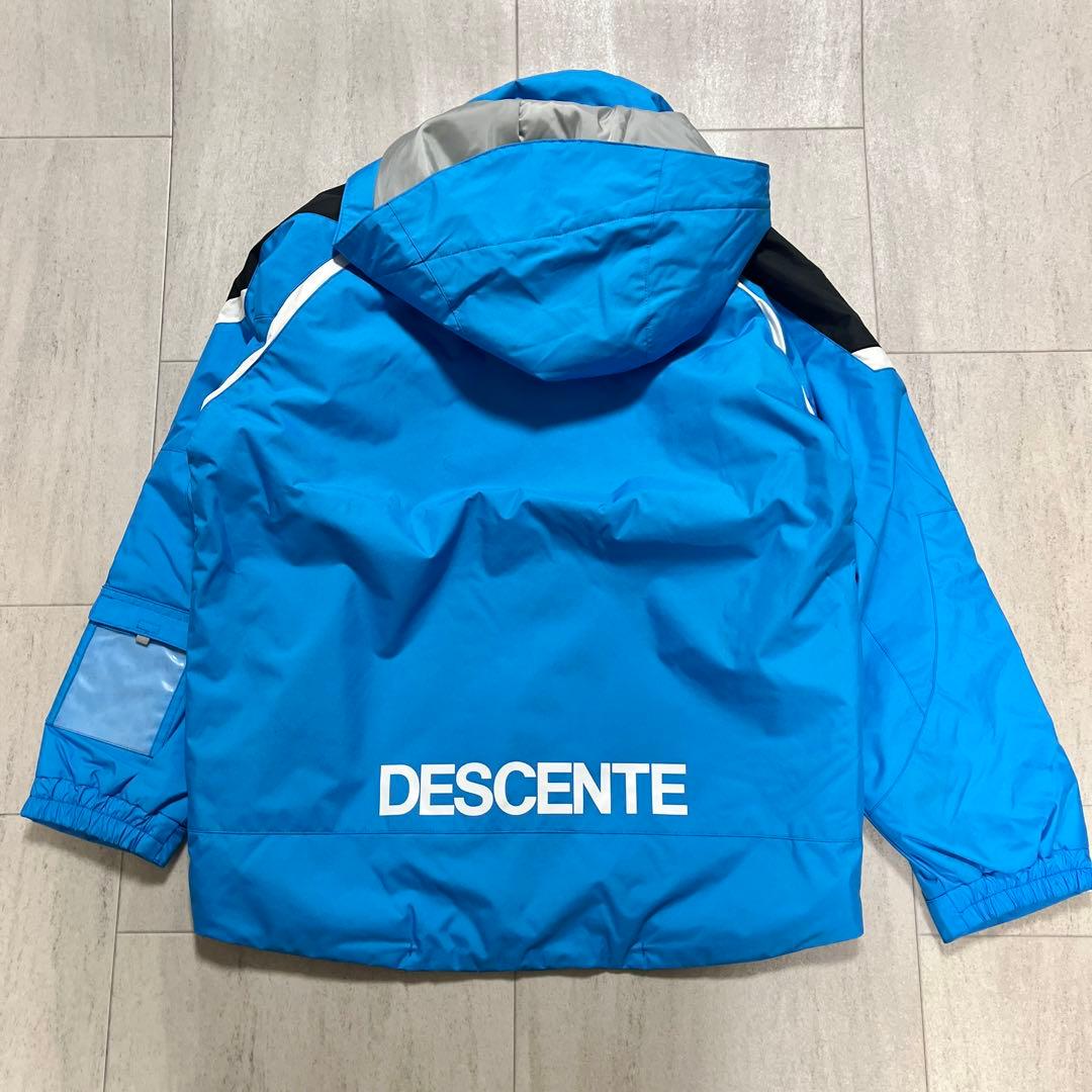 デサント スキーウェア 160 150 ボード 男の子ウエア 上下セット 青