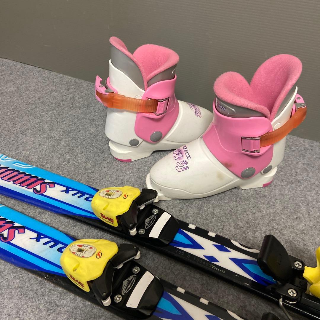★メンテナンス済　子供スキーセット　身長100~110cm 前後のお子様向け