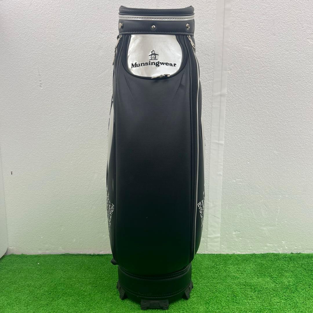 マンシングウェア　Munsingwear 　キャディーバック　9インチ　ブラック