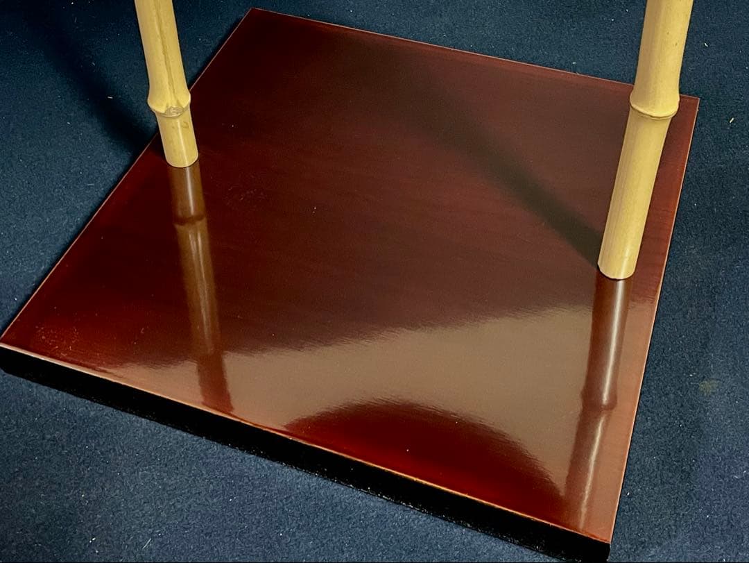 割引❣️【美品】「祖」 三千家好 三友棚 北村 葵春 共箱 茶道具（1029E①）