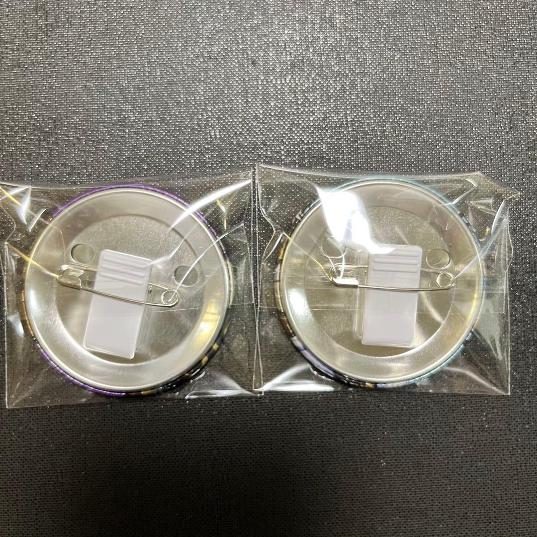 銀魂 クリスタライト缶バッジ セット 坂田銀時 高杉晋助