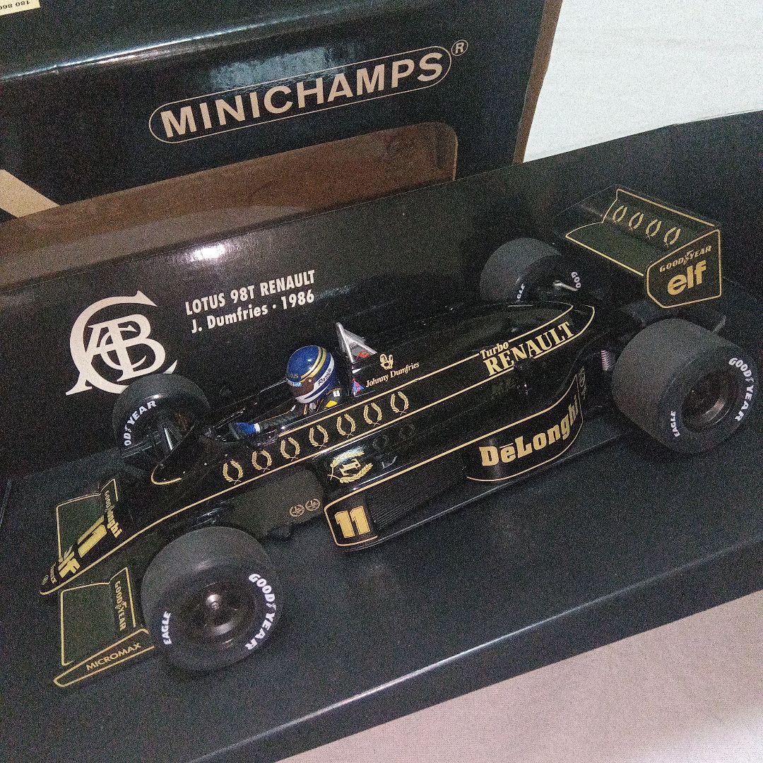 ミニチャンプス 1/18 ロータス ルノー 98T