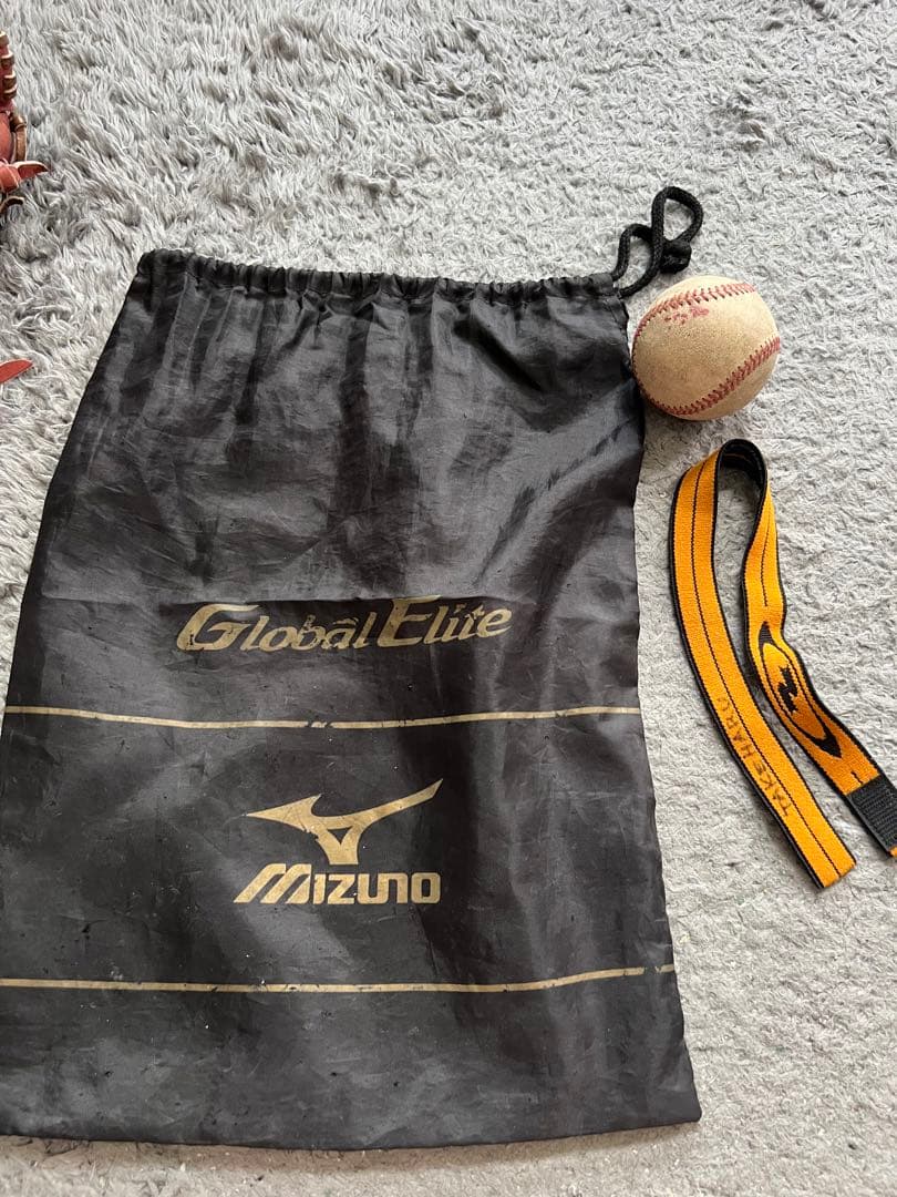 値下げ不可　ミズノ　グローバルエリート　軟式用　投手用グローブ 野球 グラブ