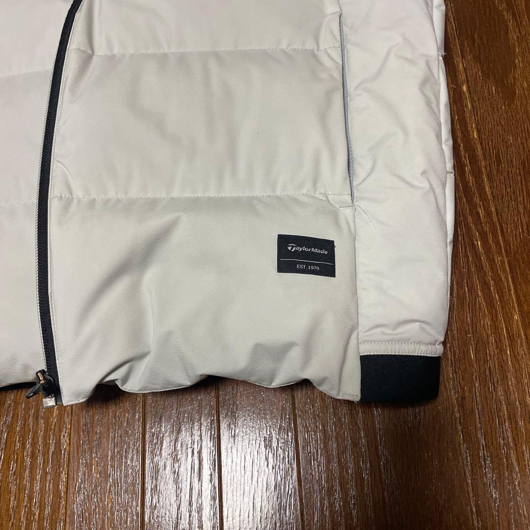美品TaylorMade ダウンベスト グレー　サイズO