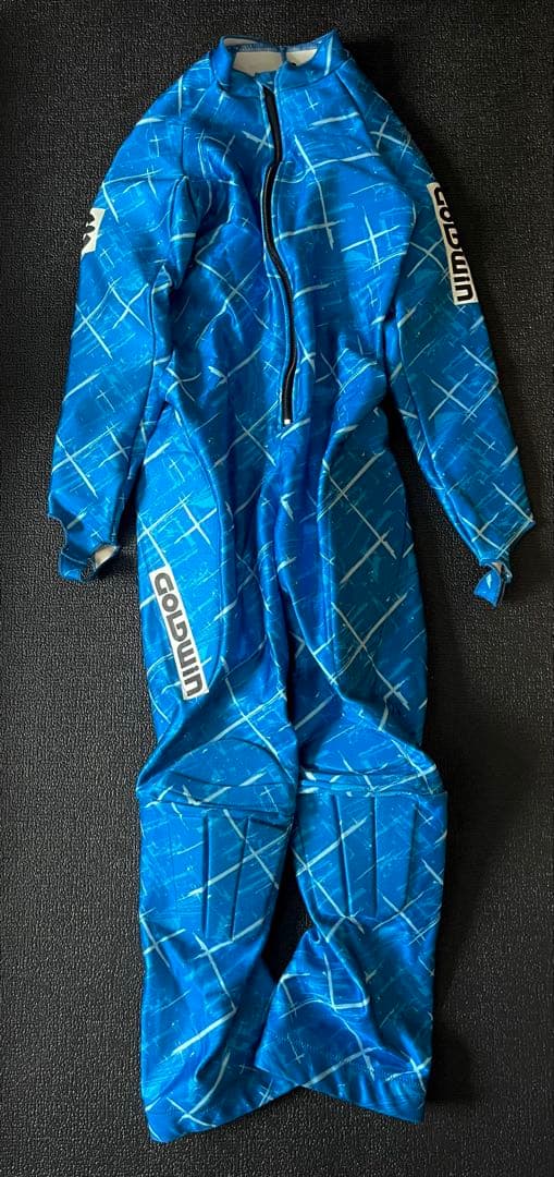 美品GOLDWIN レーシングスーツ G-4501Jパット付きワンピース 160