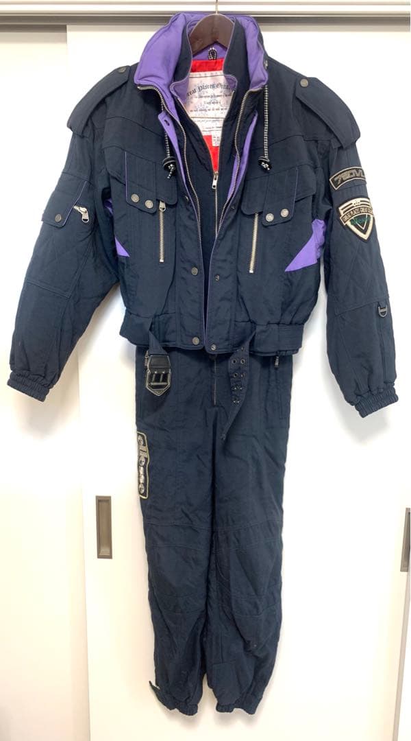 レトロ ウェア エレッセ スキーウェア 上下 セットアップ 古着 ellesse