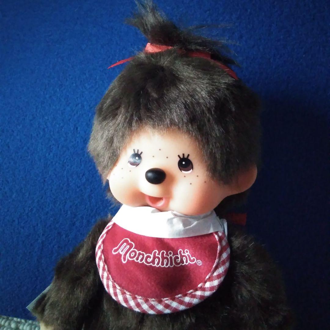 Monchhichi ぬいぐるみ 赤いバンダナ