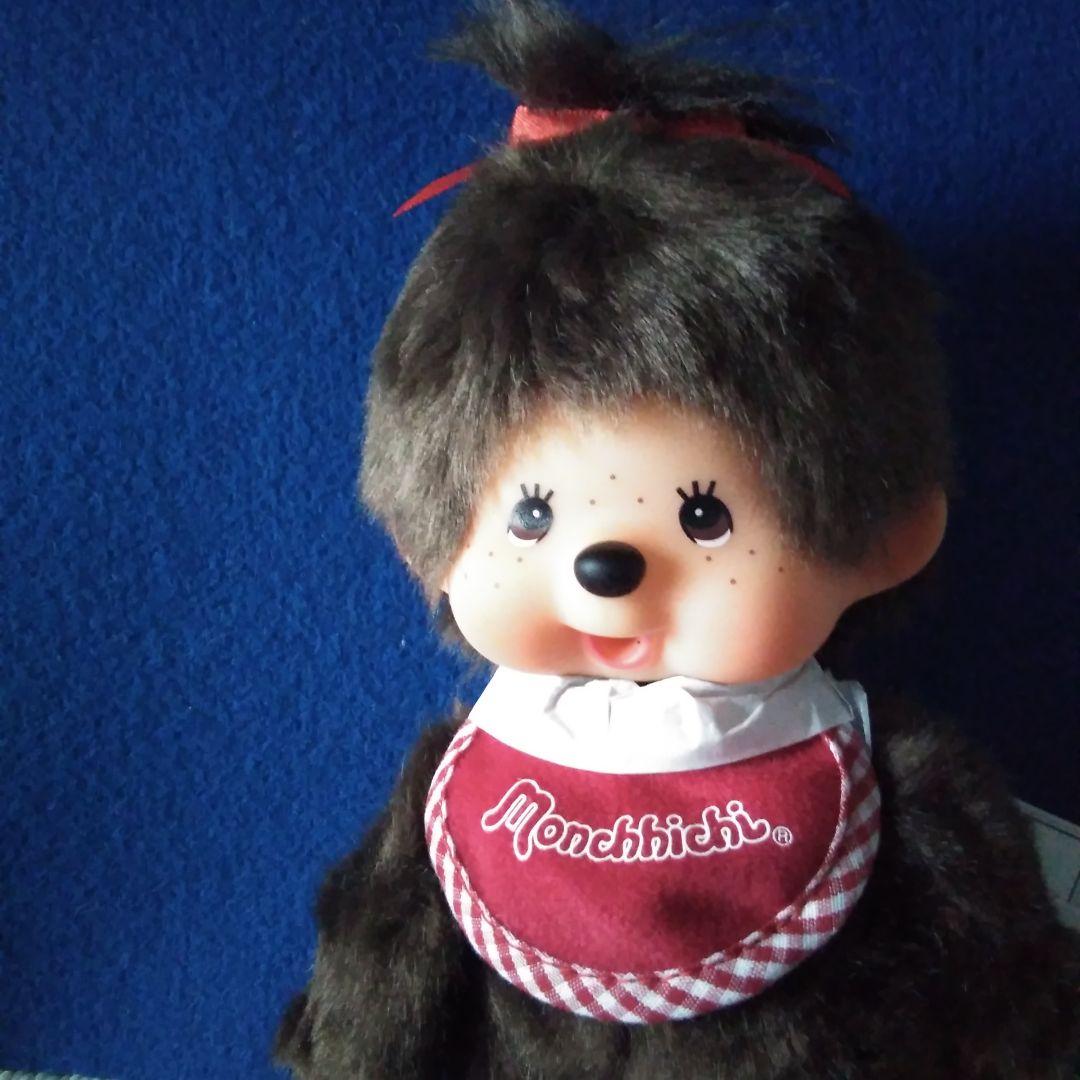 Monchhichi ぬいぐるみ 赤いバンダナ