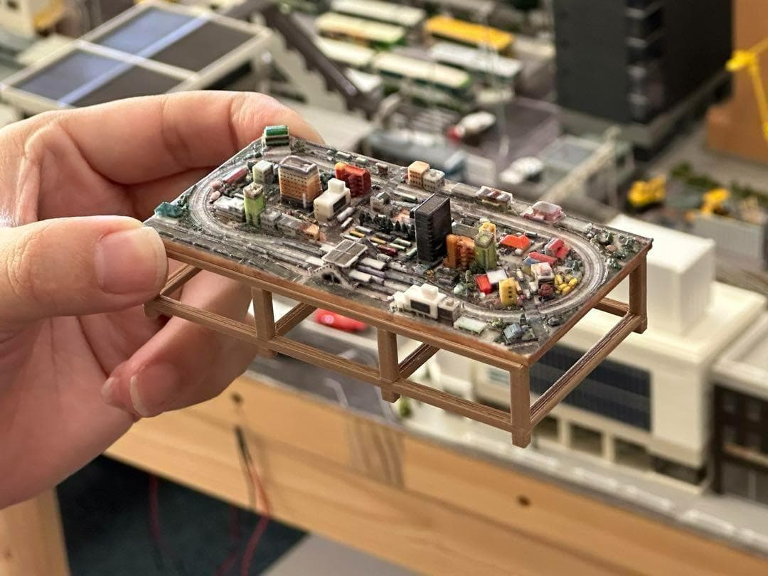 ミニチュア★鉄道模型★Nゲージより小★フィギュアに★1/64より小★ジオラマ