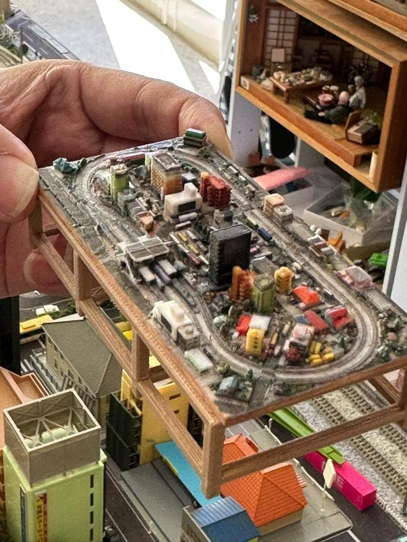 ミニチュア★鉄道模型★Nゲージより小★フィギュアに★1/64より小★ジオラマ