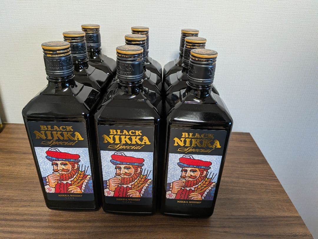【新品未開封】ブラックニッカスペシャル　9本セット