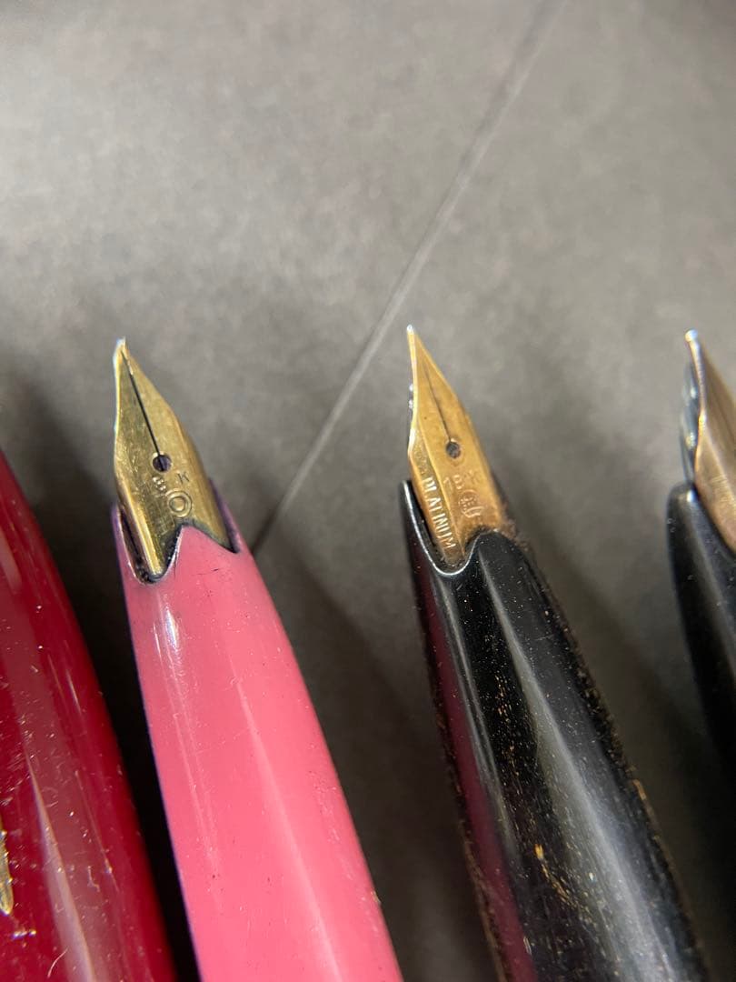 CROSS SHEAFFER 14K 18K万年筆ボールペンまとめ売り15本以上