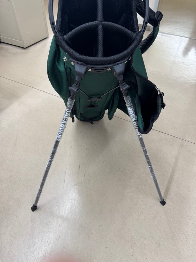 JACK BUNNY キャディバッグ グリーン