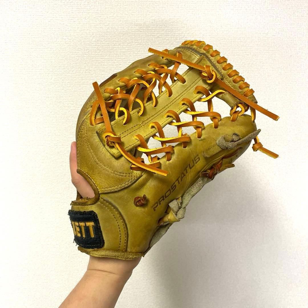 481 ZETT プロステイタス 即戦力 硬式 外野手用グローブ