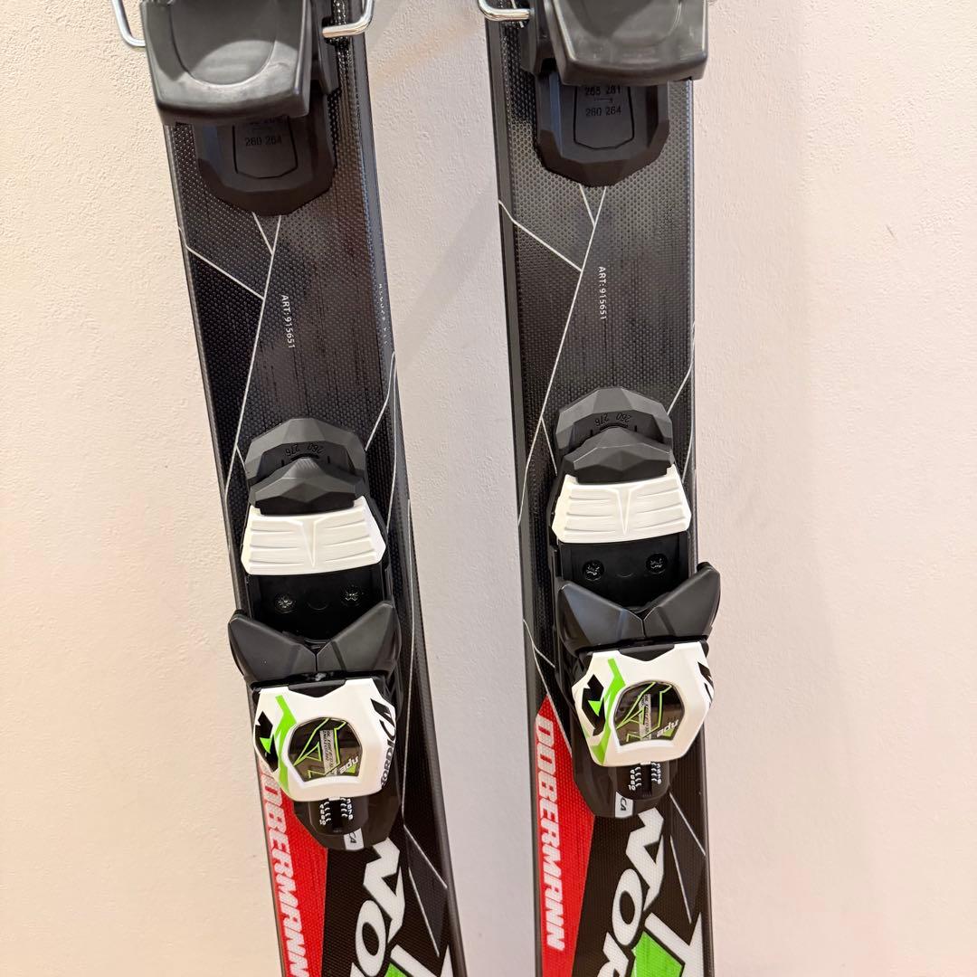 NORDICA　ショートスキー　ビンディング付　ドーベルマン ノルディカ