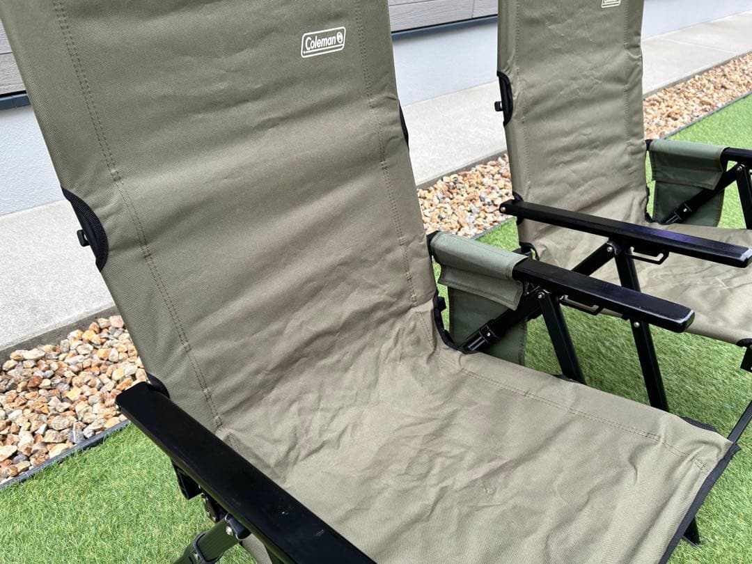 コールマン 折りたたみレイチェア2脚セット！