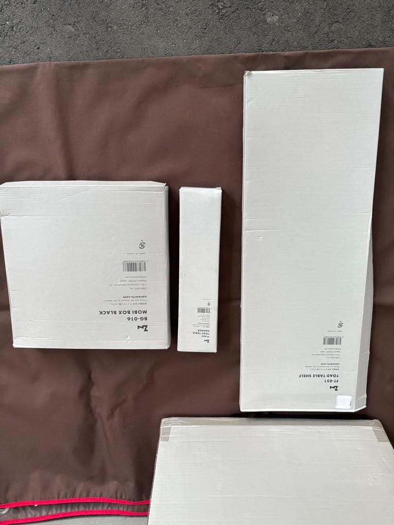 S*M様 ゼインアーツ　トードテーブルセット＆モビボックスブラック