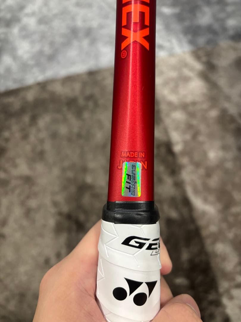 YONEX ジオブレイク70S タンゴレッド カスタム