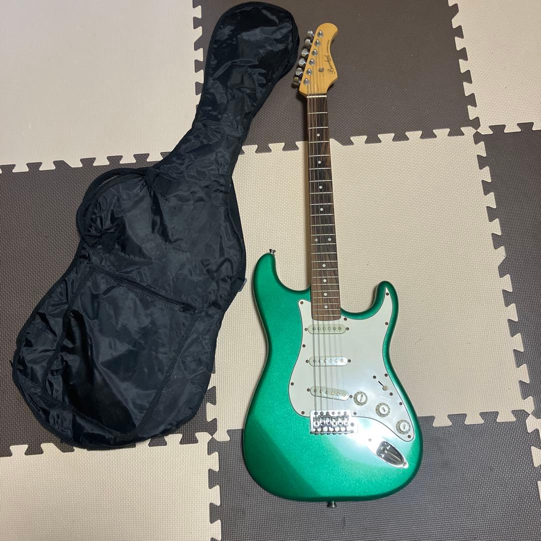 Bacchus エレキギター メタリックグリーン