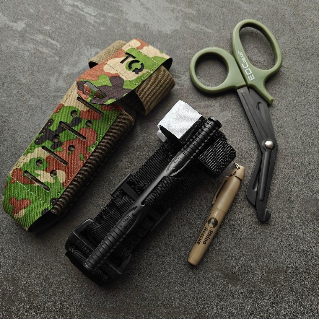 新品実物 米国FDA認証 RHINO TACTICAL 止血帯セット JSDF