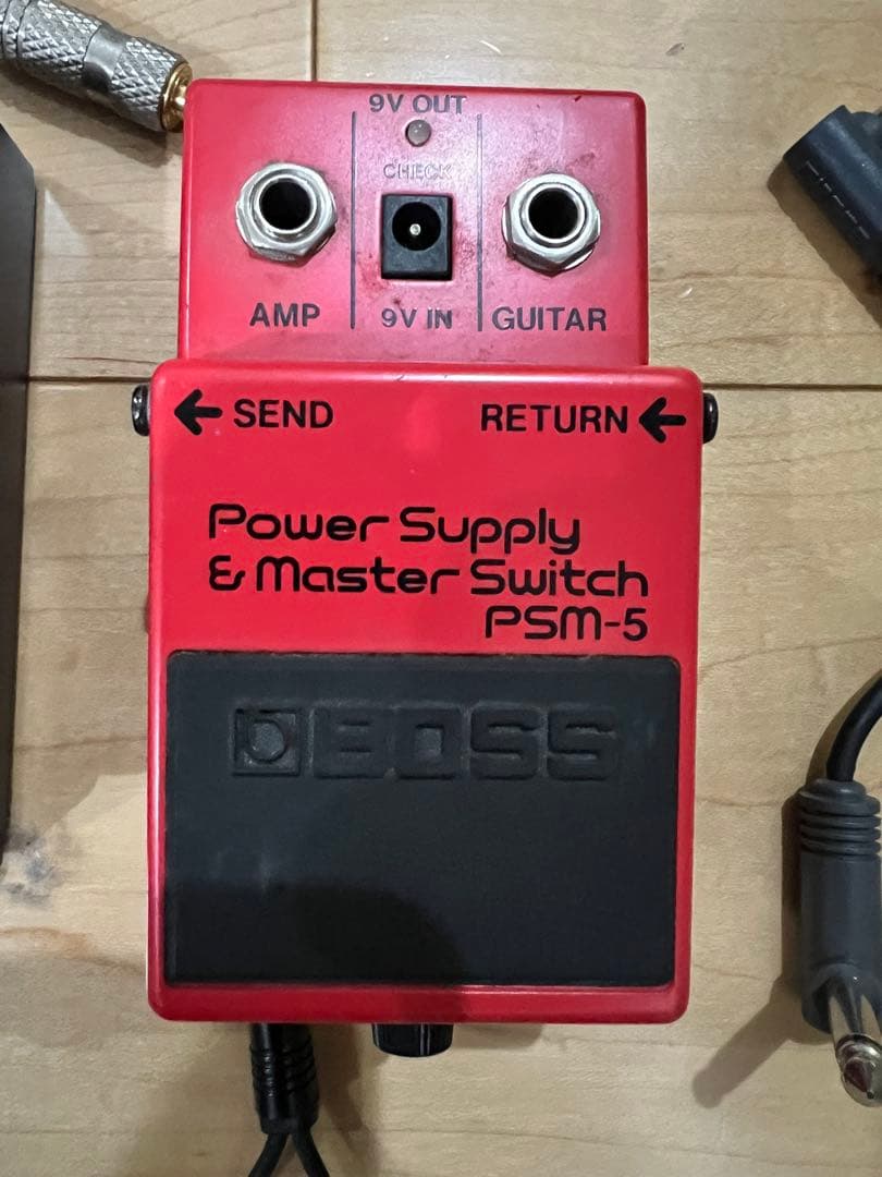 ギター BOSS LMB-3 & CS-1 & CE-2B & PSM-5