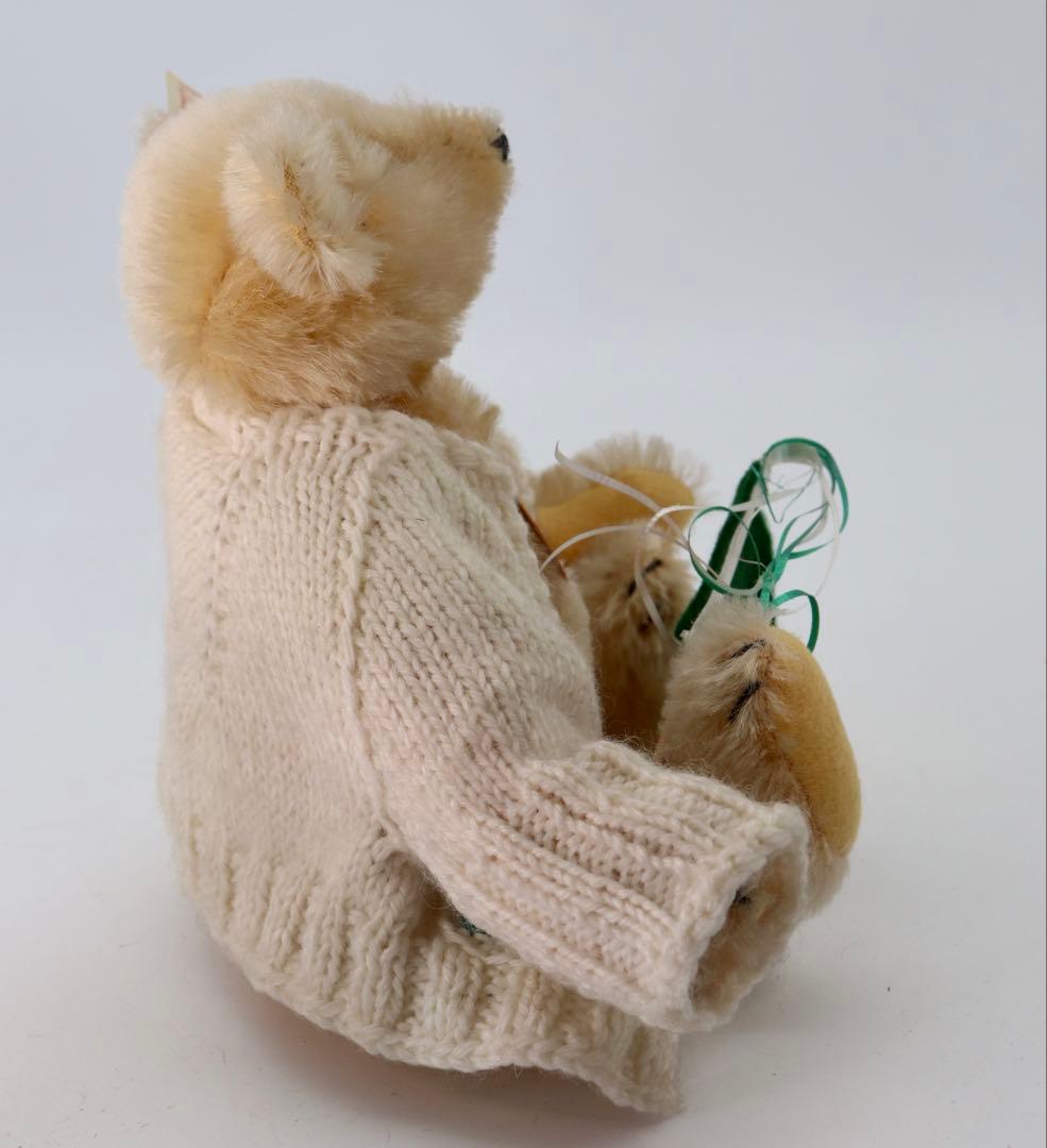 コレクション Steiff C.U. gathering bear with flag1995