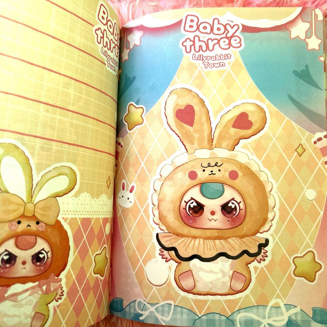 【Babythree】フラワーフェアリー 新作 3体セット➕ノート